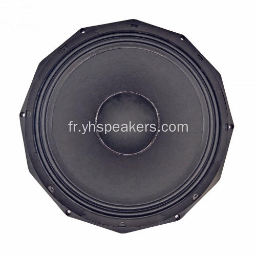 Subwoofer audio pro 18 pouces de haute qualité